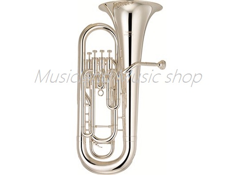 Euphonium 4 valves silver